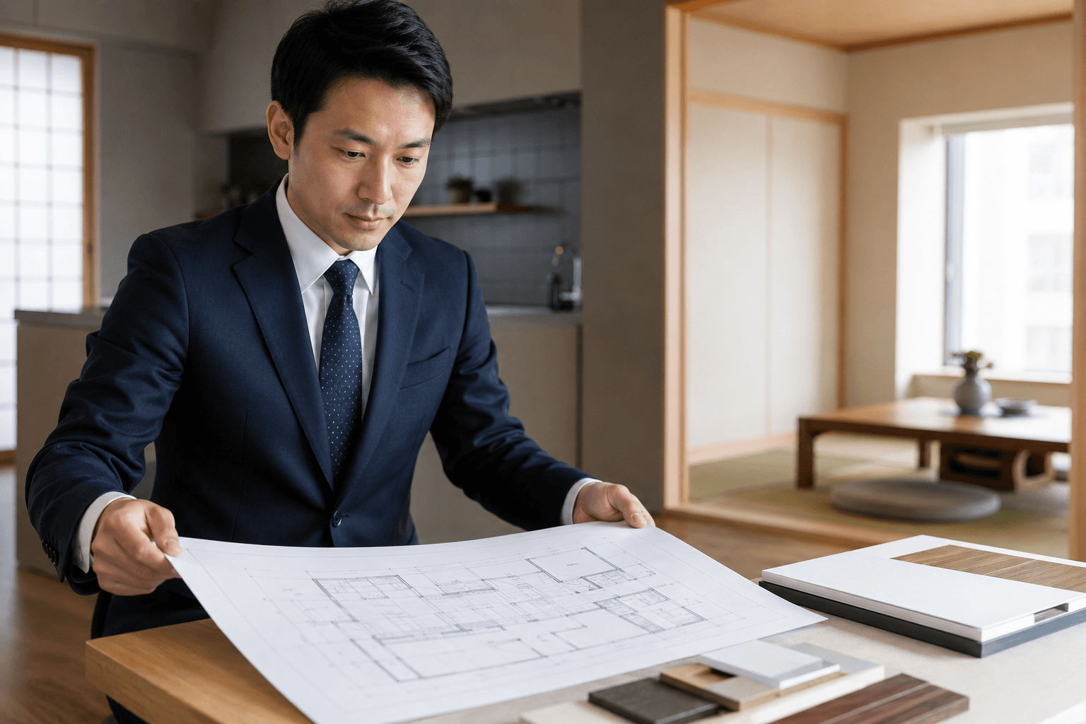 不動産会社・管理会社が物件の畳工事を検討する場面